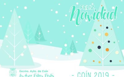 Cartel actividades navideñas en Coín 2019-2020.