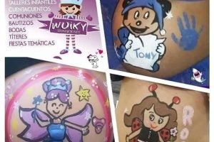 Animaciones Wuiky - Belly painting
