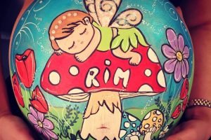Belly Painting de Brillantina Animaciones, Marbella.