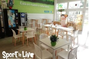 Cafeteria para fiestas de cumpleaños infantiles en Verdecora de Málaga