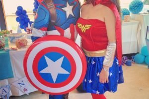 Capitán América y Wonder Woman