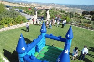 Castillo hinchable Hotel Fuente del Sol.