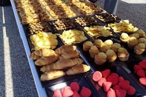 Entratntes y canapés para fiestas infantiles.