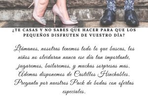 Cuidadores de niños para bodas en Málaga.