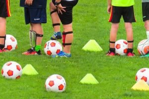 Cumpleaños de fútbol con Vals Sport.