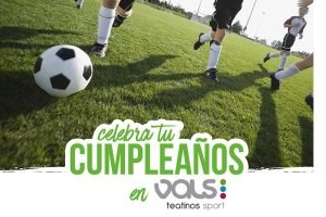 Cumpleaños niños futbol