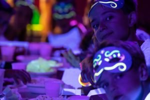 Fiesta fluorescente Málaga