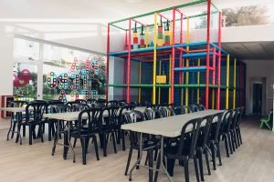 Local de celebraciones con parque infantil La Plateroteca.