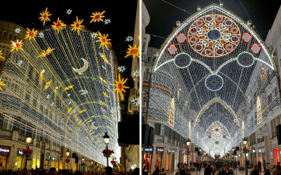 Luces de Navidad en Málaga