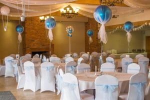 Mesa de comunión con globos Mesas Infantes