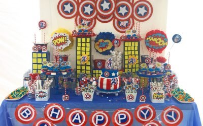 Mesa dulce Capitán América
