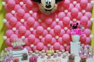 Mesa dulce Minnie Mouse El Teatro de las Sonrisas.