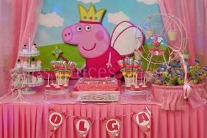 Mesa dulce de Pepa Pig