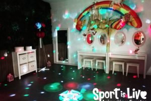 Mini disco para fiestas infantiles en Málaga, cumpleaños en Verdecora