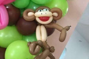 Mono de globos -Chispitas animaciones