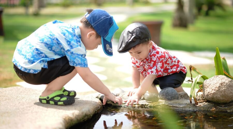 Niños jugando