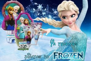 Piñatas y cartuchos de golosinas de Frozen - Golosinas Charritos