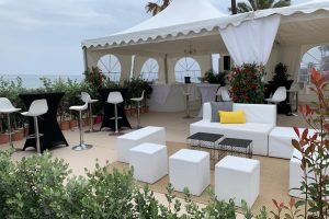 Sotorental - Carpa al lado del mar