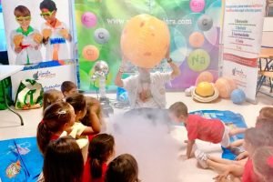 Taller de ciencia actividades extraescolares, fiestas infantiles, eventos institucionales Ciencia Divertida