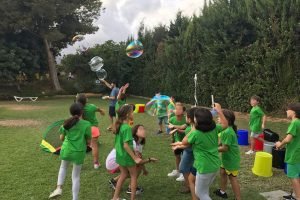 Taller de pompas de jabón en Málaga