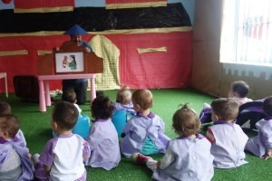 Teatro de Animaciones y Clown en una guardería