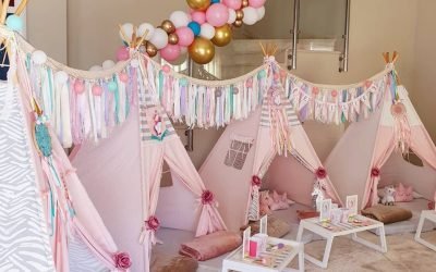 Tipis El Baúl de Zoe para fiestas infantiles