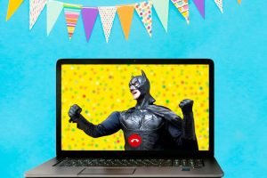 Videollamada de cumpleaños con Batman