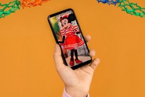 Videollamada de cumpleaños con Minnie Mouse