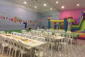Visolandia Sala Arco Iris cumpleaños infantil