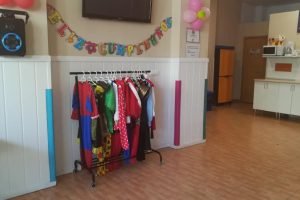 Zona de disfraces Cumplefiestas Torre del Mar