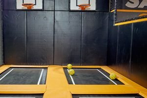 baloncesto camas elásticas cumpleaños infantil