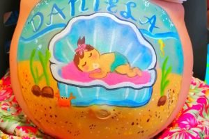 belly painting fuengirola mijas