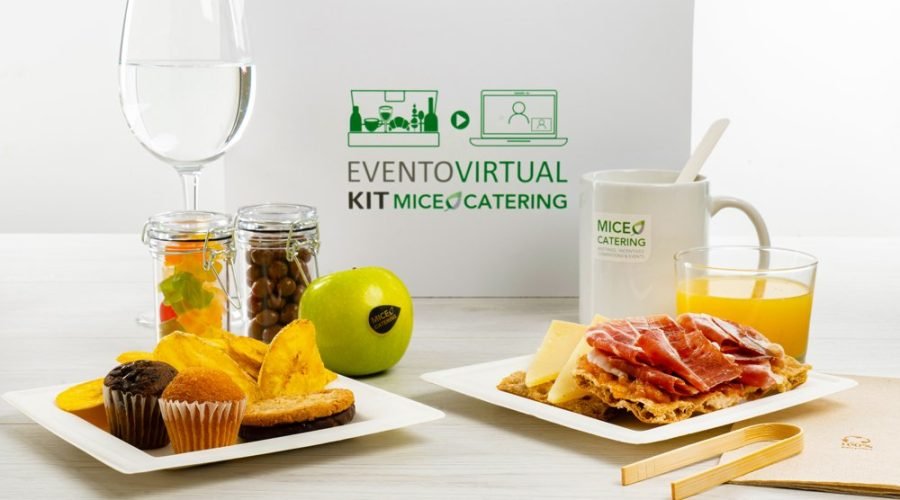 eventos virtuales con catering