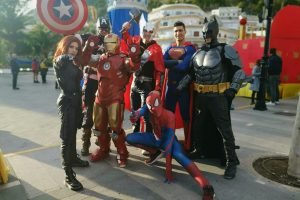 Spiderman Iron Man costa del sol