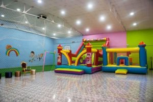 nave grande para fiestas de niños ret
