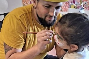 pintar cara a los niños