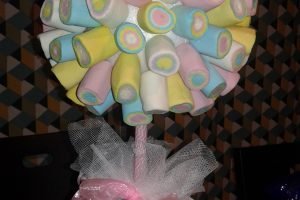 centro de mesa de chuches