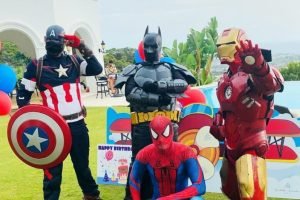 super héroes para cumplaños de niños
