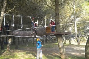 tirolinas para cumpleaños en malaga