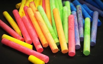 tizas colores