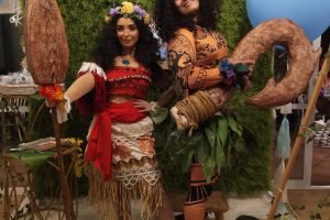 vaiana y maui malaga cumpleaños niños